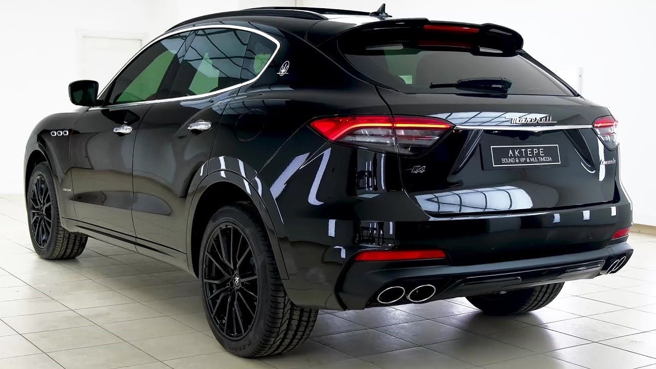 maserati Levante 2021 exterior back boot